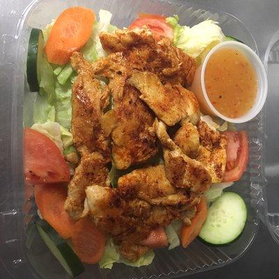 Grilled chicken salad