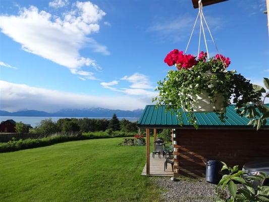 Exterior view from cabin deck.