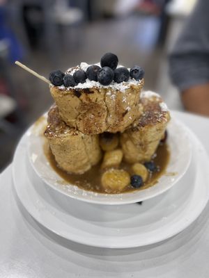 French Toast with Bananas Foster