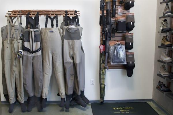 Waders from Simms and Patagonia