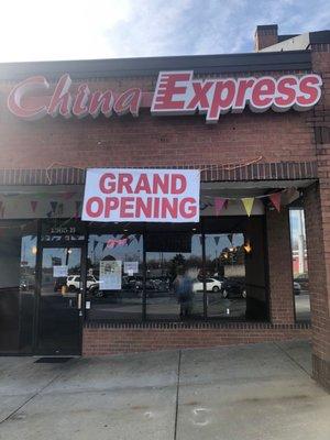 Grand opening