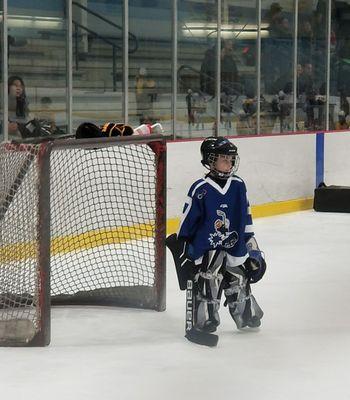 Future Ranger Goalie!