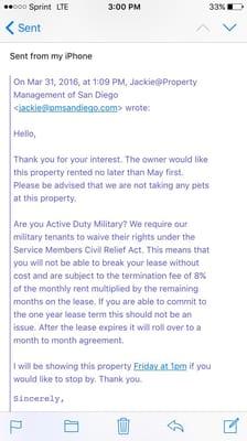 Add this to your list of things to worry about when you get your military orders!? No thanks I will opt out.