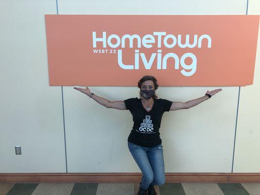 2 time speaking/demo guest on Home Town Living