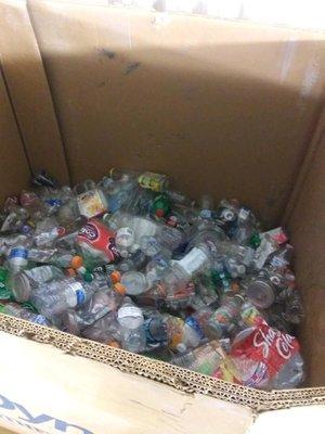 Plastic bottles