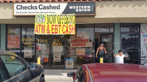 NO LIMIT ATM.  ANY AMOUNT OK TO YOUR LIMIT. ATM-EBT CASH-SOCIAL SECURITY CARDS & MORE