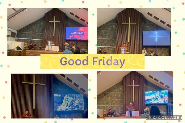 Good Friday service