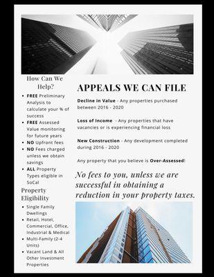 Properties we appeal