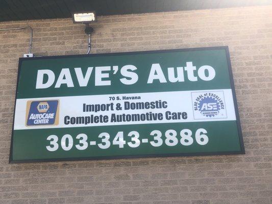 Dave's Auto