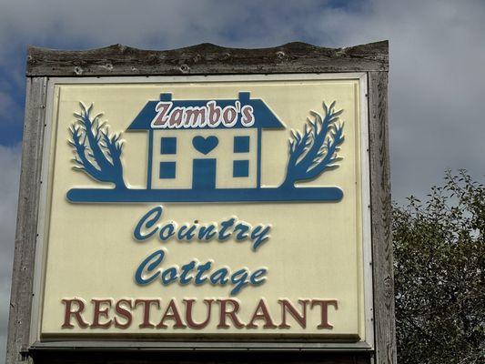 Zambo’s Country Cottage Restaurant