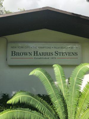 The Brown Harris Stevens South Miami offices located in Miami, Florida.