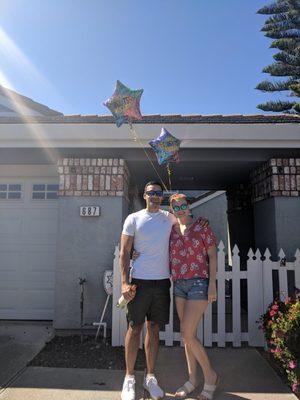 Happy First Time Home Buyers-Kelsey and Kory.