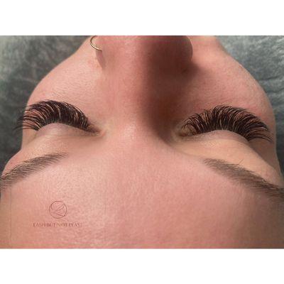 Volume lash extensions set