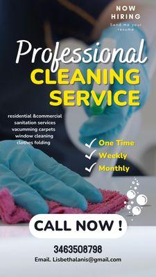 Cleaning services