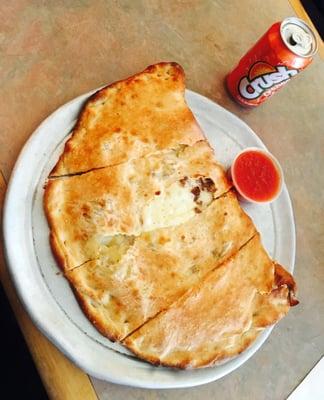 $10!!! Steak Stromboli- holy huge!!!