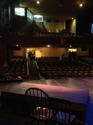 The house from the stage