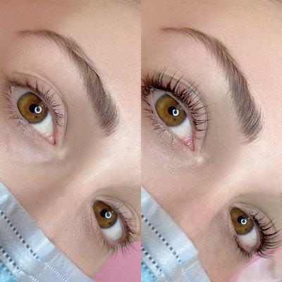 Lash lift + tint