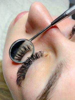 Volume lashes