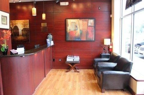 Waiting room and front desk