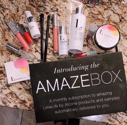 Amazebox, $38 monthly subscription box (cancel anytime) free shipping and you'll receive $50 to $100 worth of product every month!