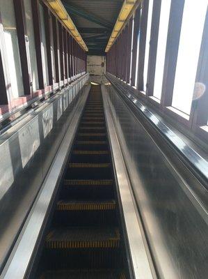 Up escalator