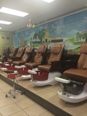 Pedicure chairs