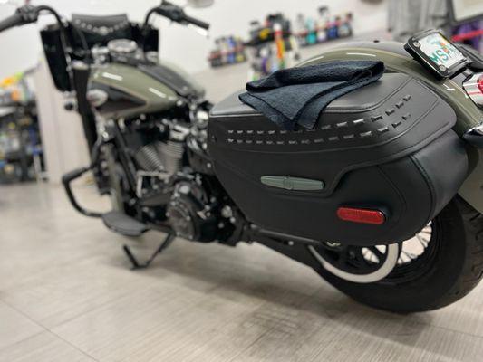 Ceramic Coating on my Harley Davidson