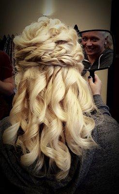 Wedding Hair by Paula Hollinger