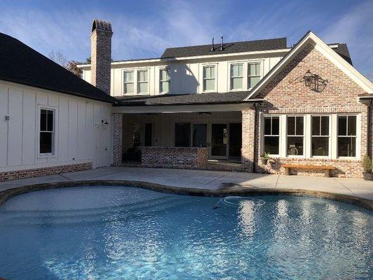 A finished Lacher Construction home in Augusta, on Black Rail Lane