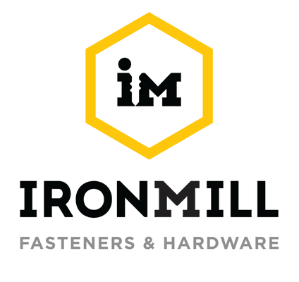 IRONMILL FASTENERS & HARDWARE STORE LOGO