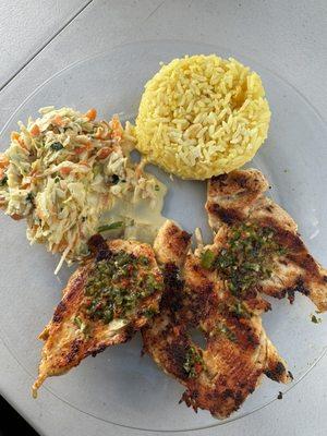 Pollo a la plancha / chicken on the grill