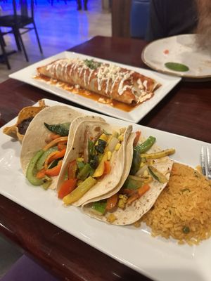 Veggie Tacos and the California Burrito