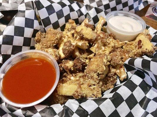 Cauliflower nuggets, happy hour, $7