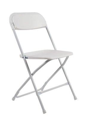 Standard White Folding Chair
  $1.25 Day Rental