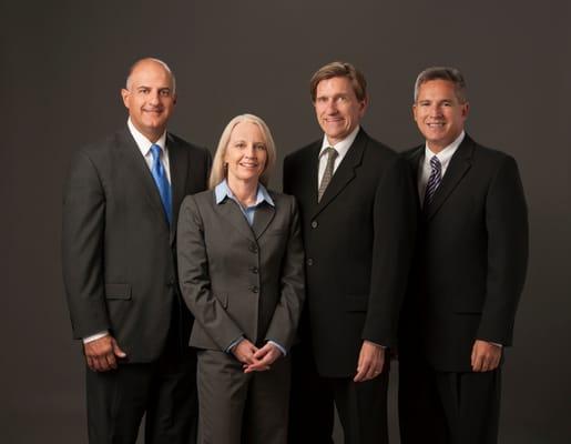 Group photo of the personal injury attorneys at Hagelgans & Veronis.