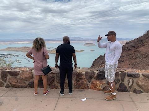 If you don't know, ask your tour guide. They know everything! Hoover Dam.