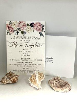 Wedding invitations