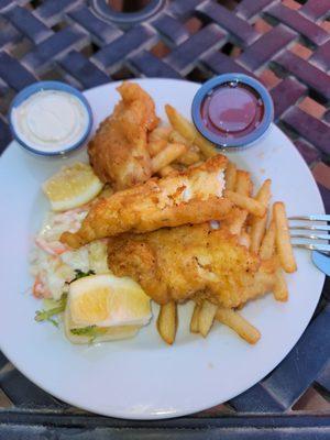 Saturday Fish and Chips at Bella Piazza.