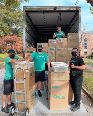 Clutter's professional moving experts