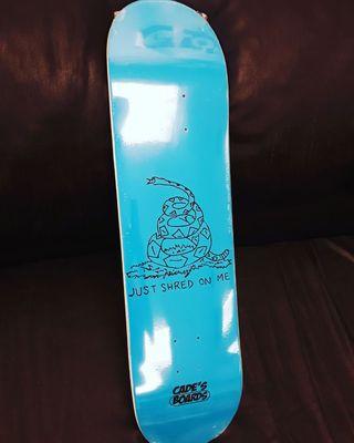 The Shred Snake is back and looking better than ever! Just $36 bucks per deck, all sizes available right now!