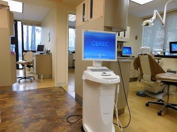 Cerec machine for one appointment crowns, less than one day