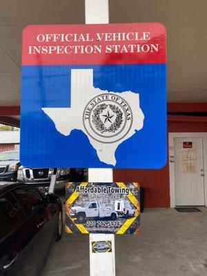 Official Vehicle Inspection Station