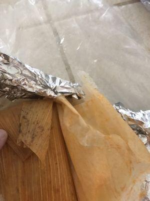 Mold in all 4 dozen tamales!!