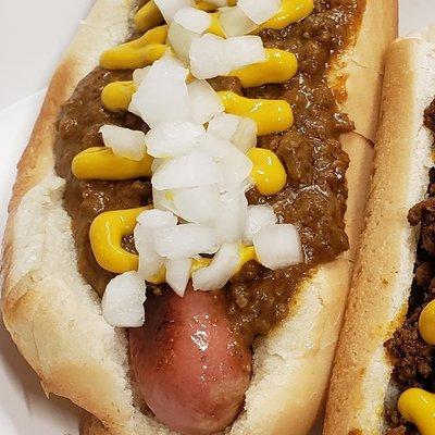 Detroit style Coney