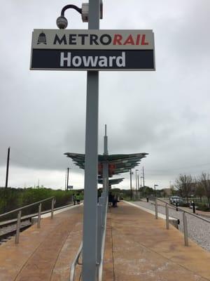 MetroRail Howard Station