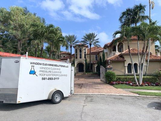 Full service exterior cleaning from the roof to the driveway your home can be beautiful in just a few short hours!