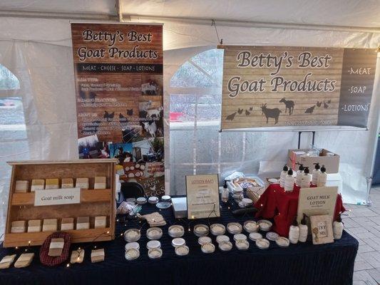 BettysBest Goat products