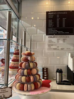 Cute macaroon display