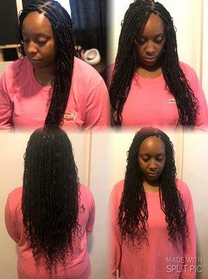 Beautiful Bohemian box Braids