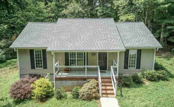 NEW LISTING
 1021 Dove ridge Rd., Bahama, NC - Front Aerial View